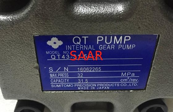 Pompa zębata niskociśnieniowa / hydrauliczna pompa zębata wewnętrzna serii Sumitomo QT61-200-A QT