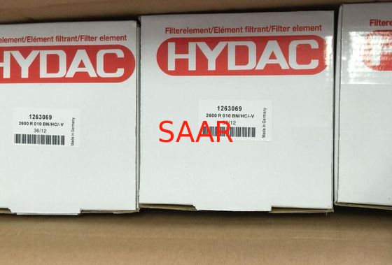 1263789, 2600R005ON/-V-B6 Wymiana Hydraulic Return Line Filter Elements Hydac serii 2600R Wysoka precyzja
