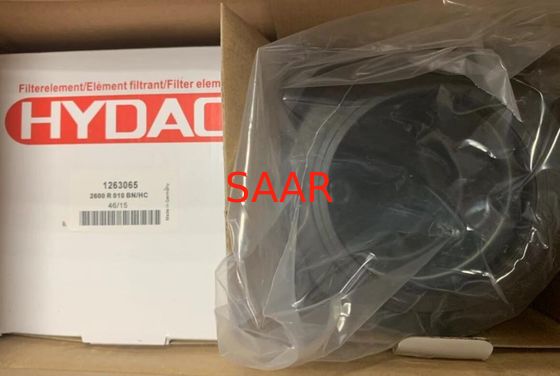 1263789, 2600R005ON/-V-B6 Wymiana Hydraulic Return Line Filter Elements Hydac serii 2600R Wysoka precyzja
