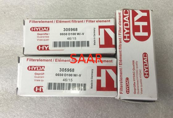 1263404, 0030D003ON/-V Wysokowydajny wkład filtrujący Hydac serii 0015D 0030D 0055D 0060D 0075D 0095D