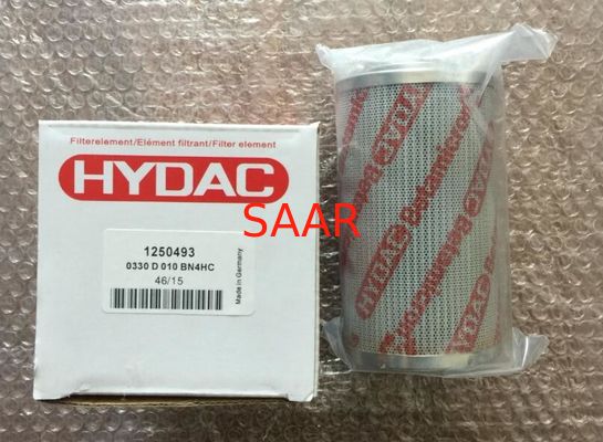 1251451, 0240D003ON/-V Hydac Element Filtra Ciśnieniowego Zastąpienie 0240D 0260D 0280D Seria ISO zatwierdzona