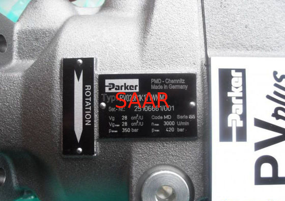 Pompy hydrauliczne Parker serii PV Pompa tłokowa osiowa PV016, PV020, PV023, PV028