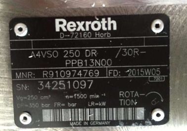 Rexroth E-A4VSO250DR / 30R-PPB13N00 A4VSO250DR / 30 R-PPB13N00 E-A4VSO250DR / 30R-VPB13N00 A4VSO250LR2 / 30R-PPB13N00