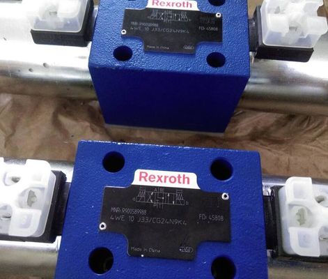 Rexroth R900589988 4WE10J3X/CG24N9K4 4WE10J33/CG24N9K4 Kierunkowe zawory suwakowe, sterowane bezpośrednio, z napędem elektromagnetycznym