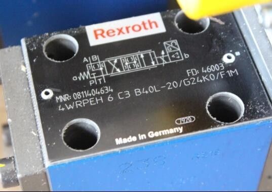 0811404634 4WRPEH6C3B40L-2X / G24K0 / F1M 4WRPEH6C3B40L-20 / G24K0 / F1M Zintegrowana elektronika kierunkowego zaworu sterującego