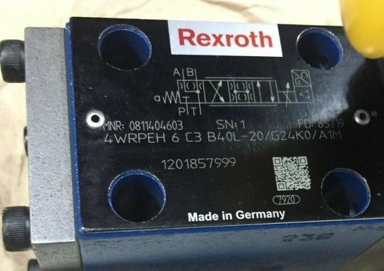 0811404603 4WRPEH6C3B40L-2X / G24K0 / A1M 4WRPEH6C3B40L-20 / G24K0 / A1M Zintegrowana elektronika kierunkowego zaworu sterującego