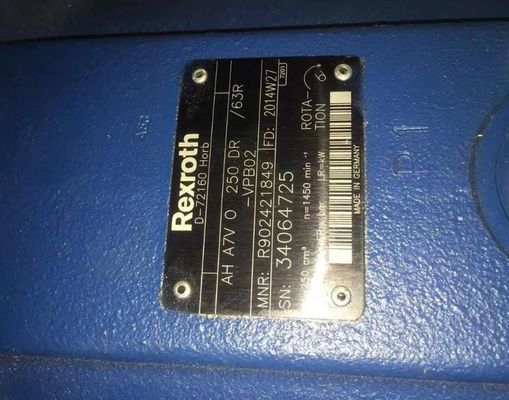 R902421849 AHA7VO250DR/63R-VPB02 Pompa o zmiennym tłoku osiowym Rexroth A7VO250DR Typ