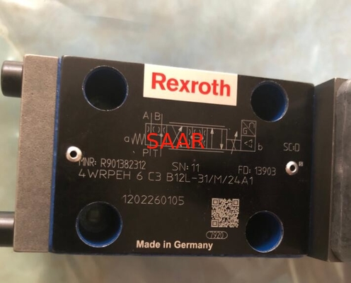 R901382312 4WRPEH6C3B12L-31/M/24A1 4WRPEH6C3B12L-3X/M/24A1 Kierunkowy zawór sterujący Zintegrowana elektronika