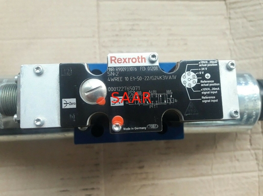 Rexroth R900933076 4WREE10E1-50-2X/G24K31/A1V 4WREE10E1-50-22/G24K31/A1V Proporcjonalny zawór kierunkowy