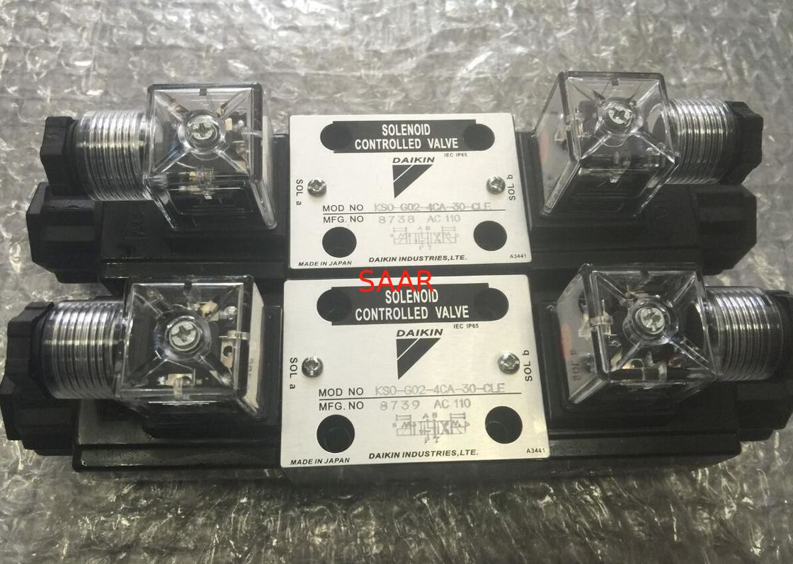 KSO-G02-2A-2TD-30, KSO-G02-3BA-30 Przemysłowy zawór hydrauliczny