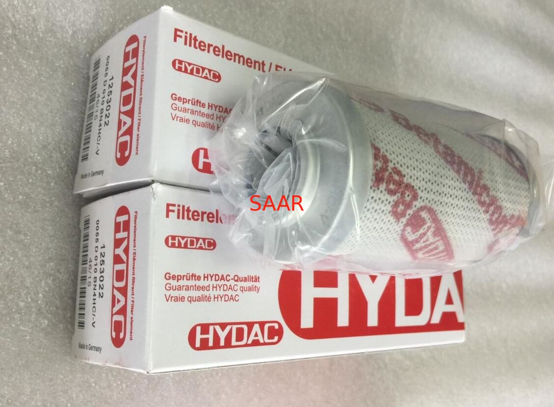 1263404, 0030D003ON/-V Wysokowydajny wkład filtrujący Hydac serii 0015D 0030D 0055D 0060D 0075D 0095D