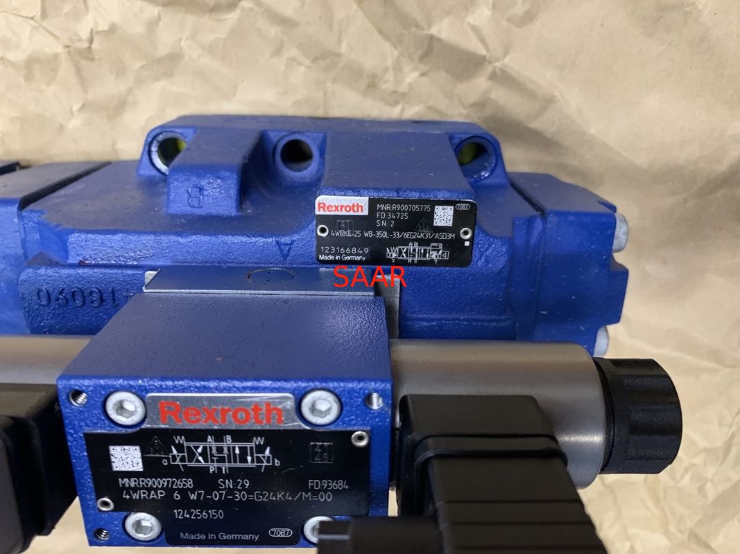 Rexroth R900705775 4WRKE25W8-350L-33 / 6EG24K31 / A5D3M 4WRKE25W8-350L-3X / 6EG24K31 / A5D3M Proporcjonalny zawór kierunkowy