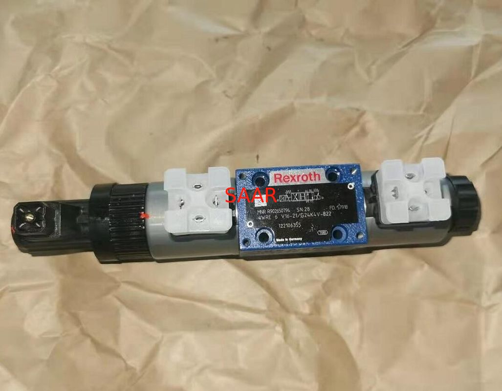 Rexroth R902650794 4WRE6V16-21 / G24K4V-822 4WRE6V16-2X / G24K4V-822 Proporcjonalny zawór kierunkowy