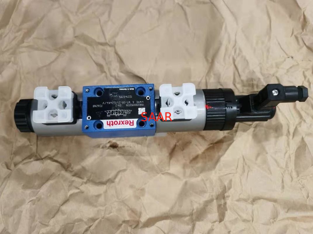 Rexroth R9009593729 4WRE6W1-08-21/G24K4/V R9009593729 4WRE6W1-08-2X/G24K4/V Proporcjonalne zawory kierunkowe