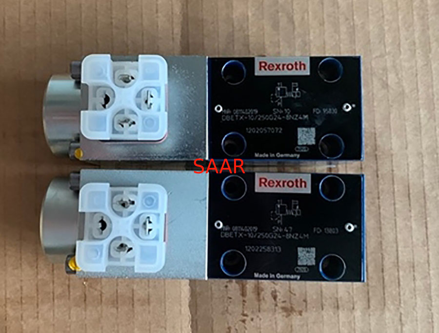 Rexroth 0811402036 DBETX-10/50G24-8NZ4M DBETX-1X/50G24-8NZ4M Proporcjonalny zawór bezpieczeństwa