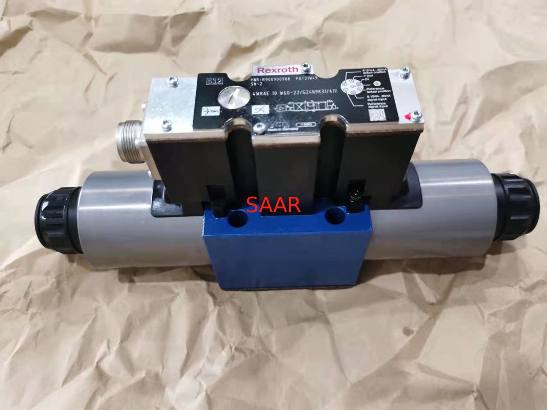 Rexroth R900900988 4WRAE10W60-2X/G24N9K31/A1V 4WRAE10W60-22/G24N9K31/A1V Proporcjonalne zawory kierunkowe