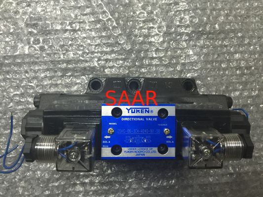 Wysokociśnieniowy hydrauliczny zawór elektromagnetyczny Yuken z pilotem z serii DSHG 06
