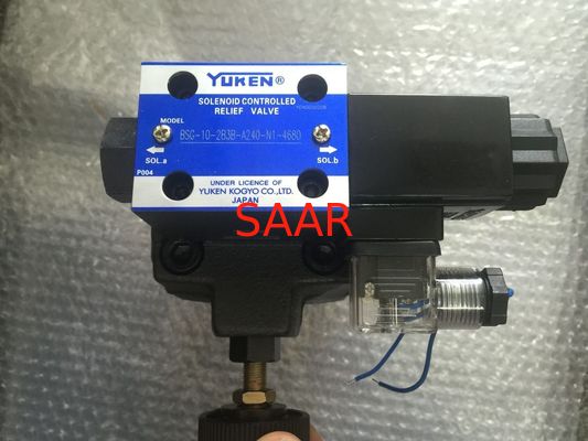 Hydraulicznie sterowane zawory / zawory bezpieczeństwa Yuken BSG-10 BSG-10