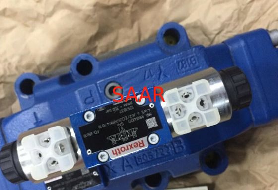 Kierunkowe zawory suwakowe typu 4WEH32, sterowane pilotem z elektrycznym uruchamianiem hydraulicznym