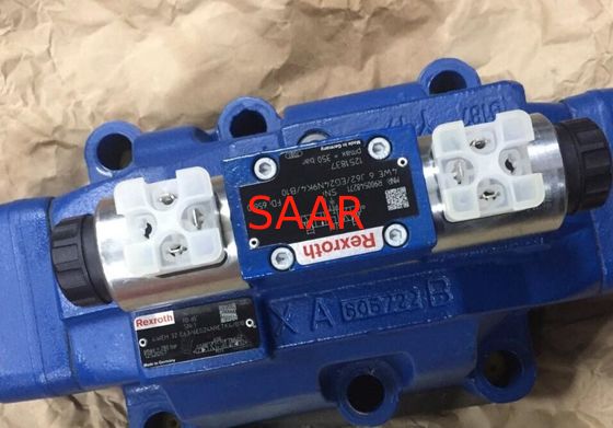 Kierunkowe zawory suwakowe typu 4WEH32, sterowane pilotem z elektrycznym uruchamianiem hydraulicznym