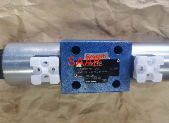 Rexroth R900591325 4WE10Q33 / CG24N9K4 4WE10Q3X / CG24N9K4 Kierunkowy zawór suwakowy z uruchamianiem elektromagnesu