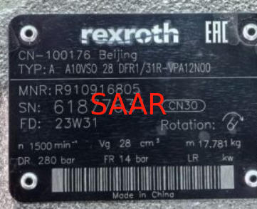 REXROTH R910916805, A10VSO28DFR1/31R-VPA12N00 Pompa zmiennowydajna z tłokami osiowymi serii A10VSO