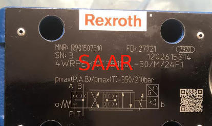R901507310, 4WRPEH10C3B100L-3X/M/24F1 Rexroth 4WRPEH-3X serii zawór proporcjonalny
